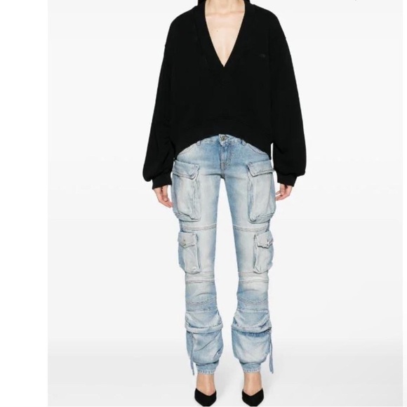 The Attico Essie cargo jeans Size 25 - Picture 4 of 5